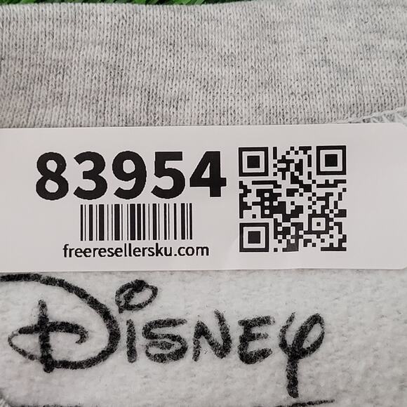 Mickey-Mouse Neff Floral Sweatshirt Women XL 25x25 Boxy Baggy - Picture 8 of 16